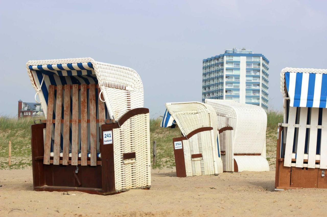 Schicke Fewo 150M Vom Strand Kostenlos Wlan Grosses Schwimmbad Sauna Куксгафен Екстер'єр фото